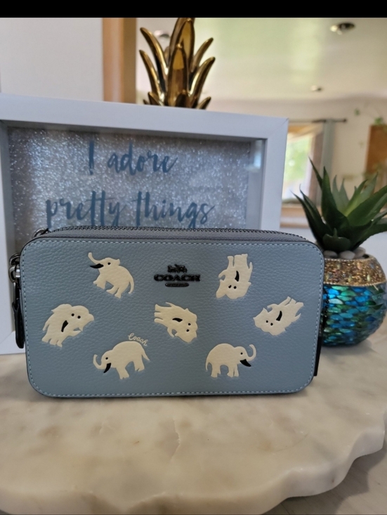 Coach Handbags - Coach Kira Crossbody With Elephants Print